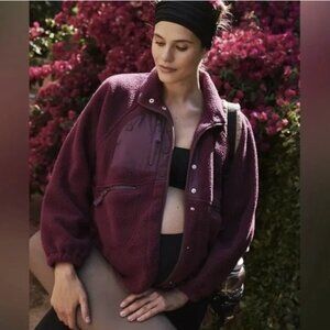 Free People Movement x Hatch Hit the Slopes Fleece Jacket, XS, NWT